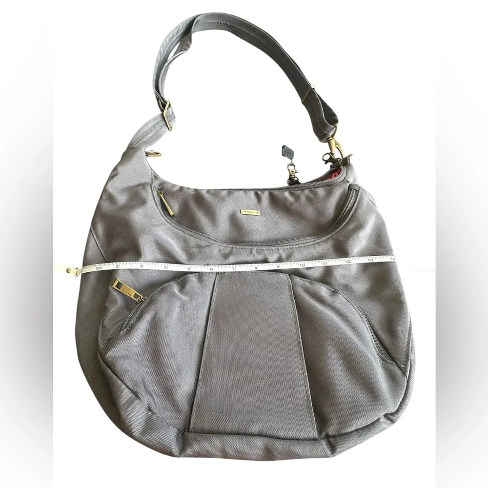Travelon Gray Shoulder/Crossbody Bag